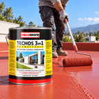 Impermeabilizante Chilcorrofin Techos 3 en 1 Rojo Colonial 1 Galón