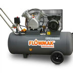 Compresor de Aire Flowmak 100 L 3 HP 8 Bar VD65-100L