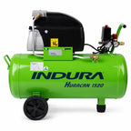 Compresor Indura Huracán 1520 Pro2 50 L 2 HP con Kit