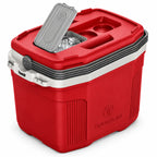 Set 3 Coolers Termolar AirFlow 32 L + 20 L + 8 L Rojo