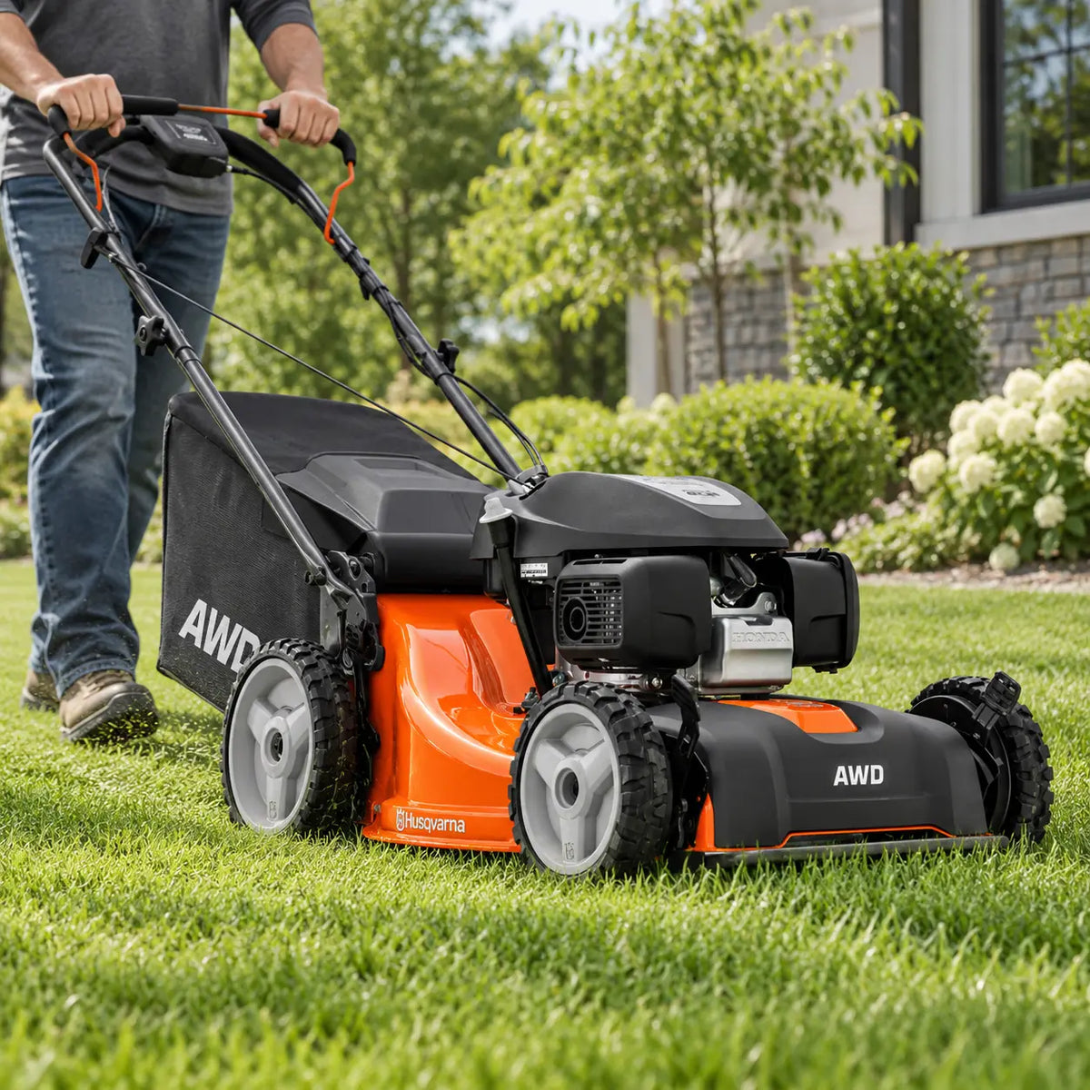 Cortacésped Husqvarna LC 353AWD 53 cm con Tracción Total