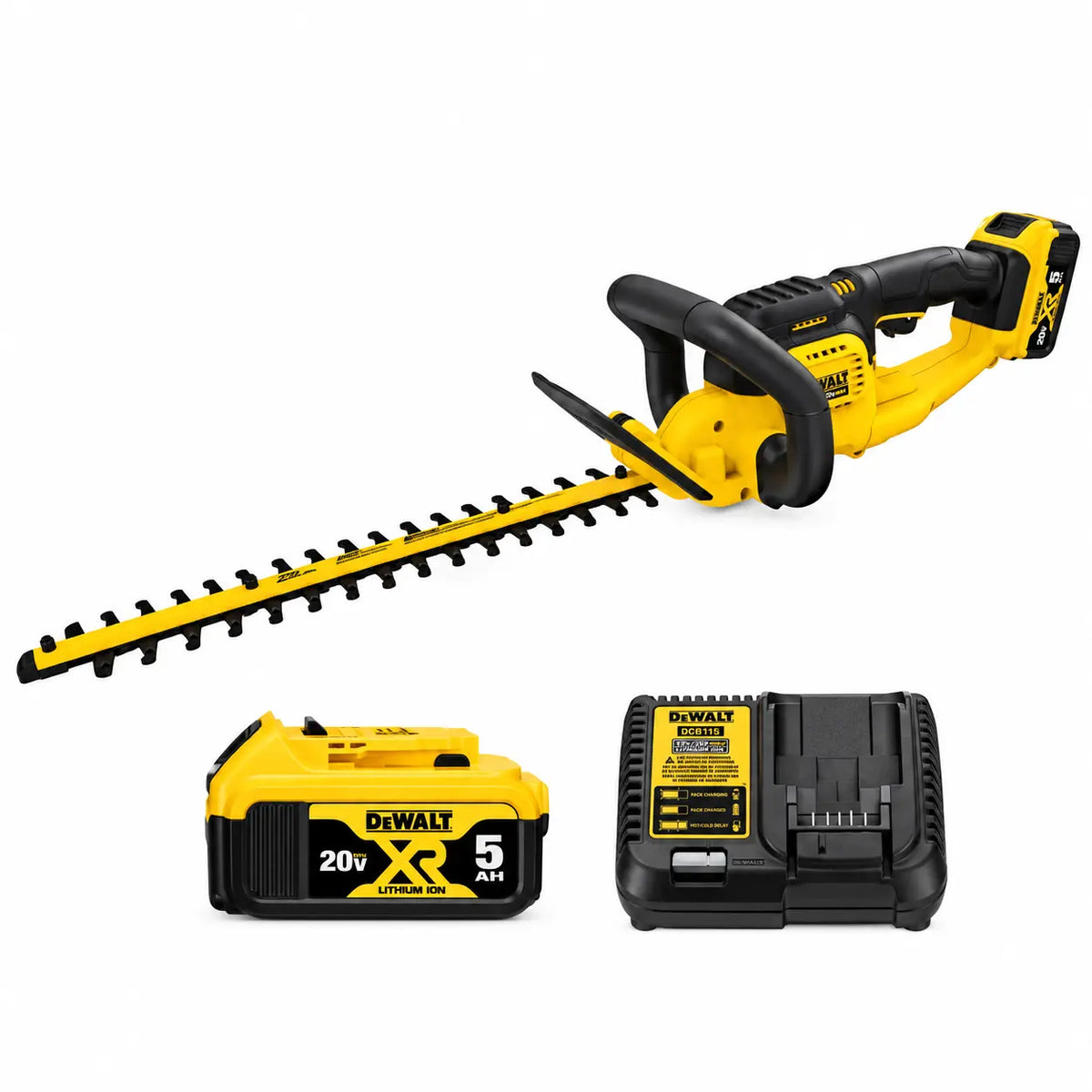 Cortasetos Inalámbrico DEWALT DCHT820P1-B2 20V 22"