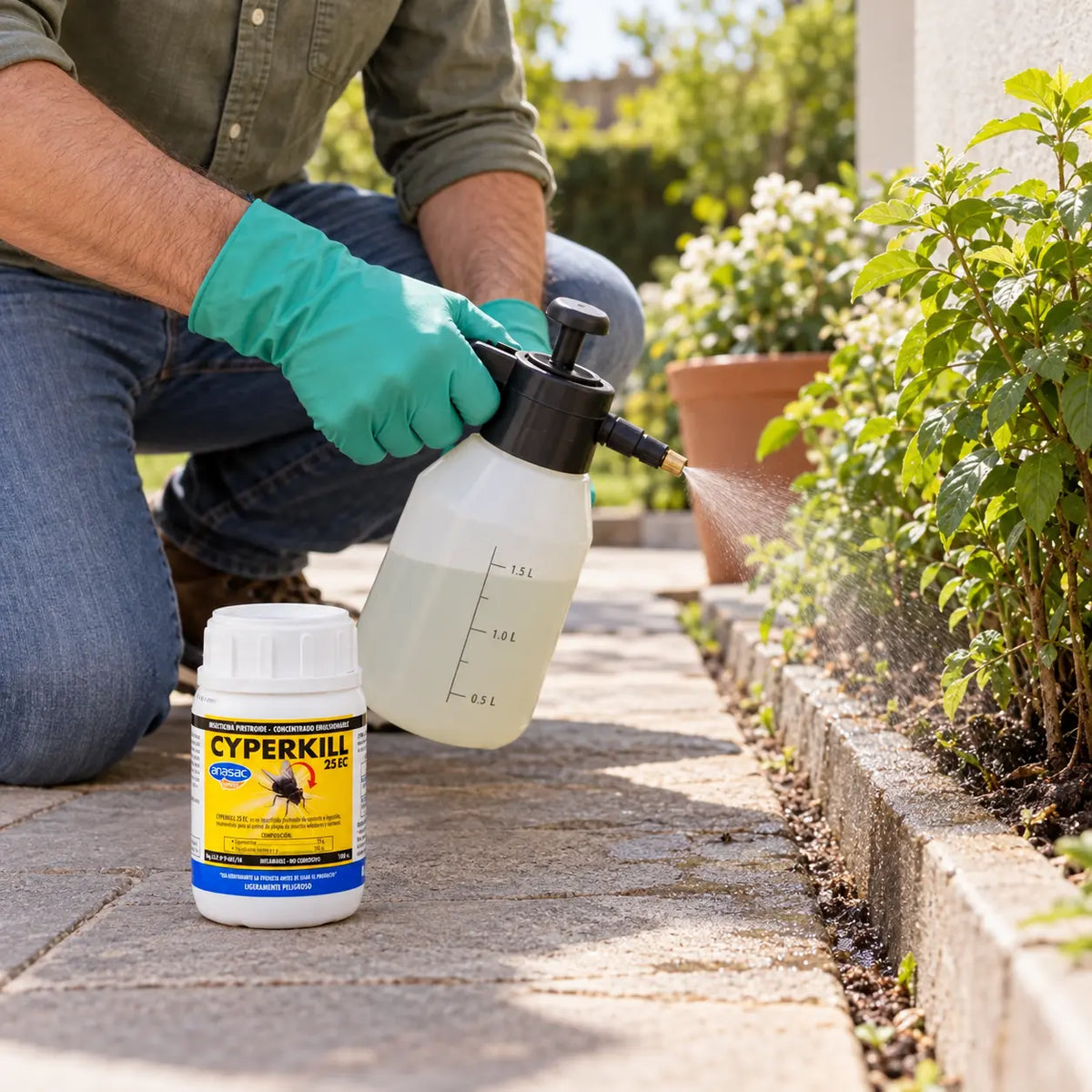 Insecticida Anasac Cyperkill 25 EC 100 cc