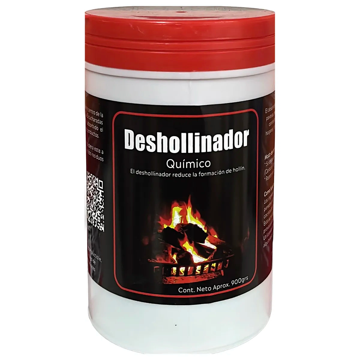 Deshollinador Granulado para Estufas, Chimeneas y Calderas 900 Gr