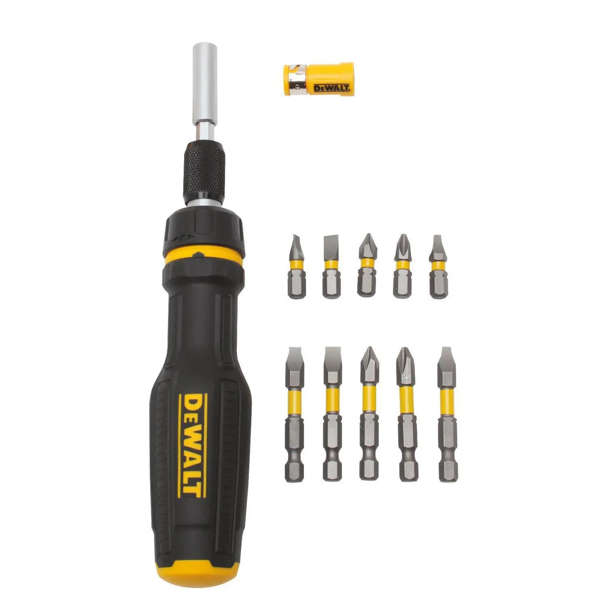 Dewalt Set Destornillador Telescópico 10 Puntas Dwht66567