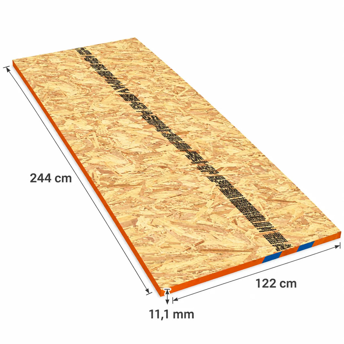 Tablero OSB LP APA Protec 11,1 mm 122 x 244 cm