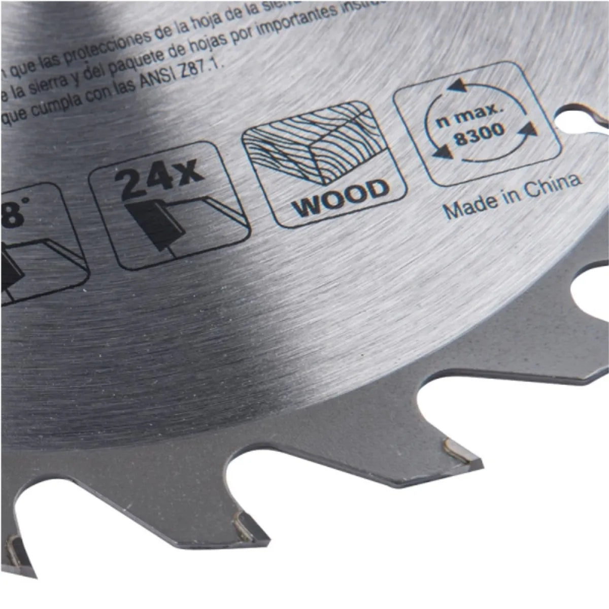 Makita Disco Sierra Madera 7-1/4" 24 Dientes D-03436