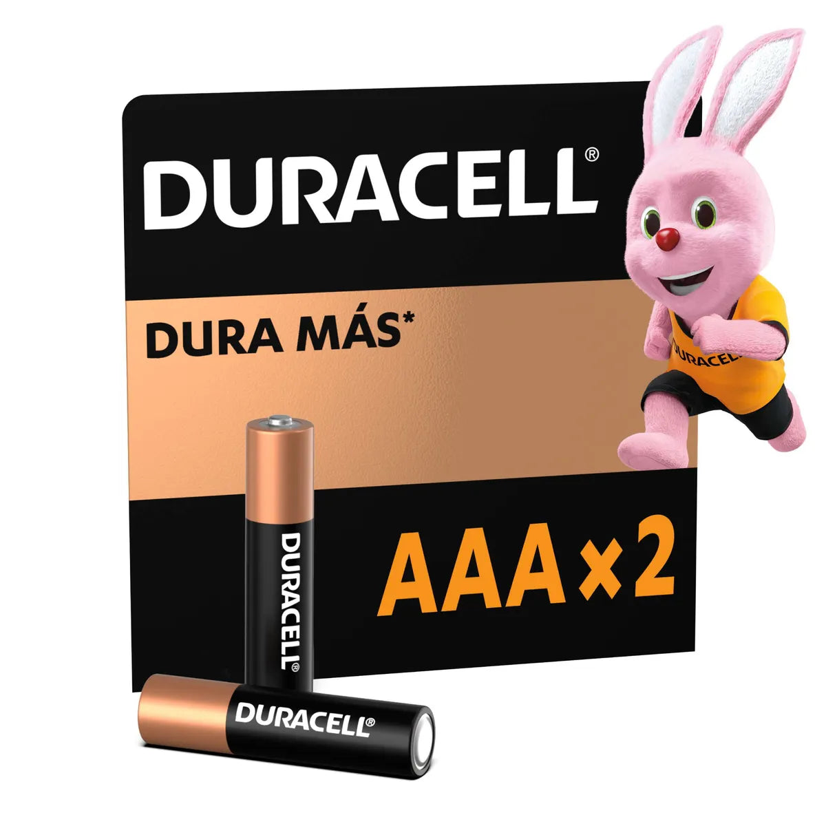 Pilas Duracell Alcalinas AAA Blíster 2 Unidades
