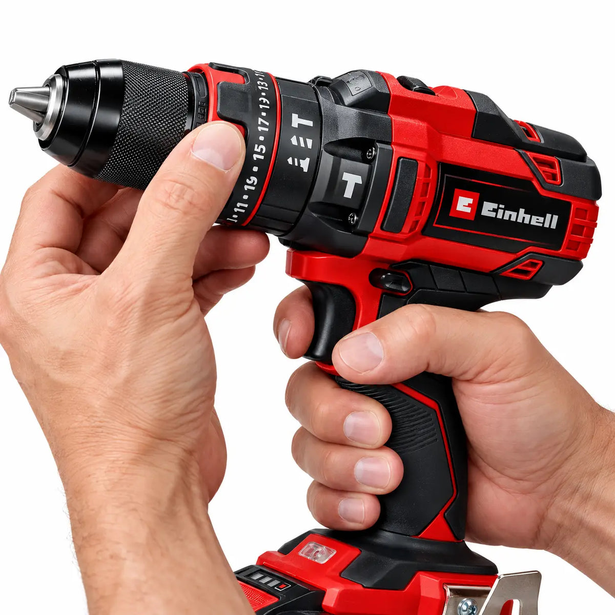 Taladro Percutor Inalámbrico Einhell TE-CD 18/44 18V 2,5 Ah