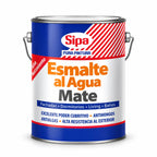 Esmalte al Agua Mate Sipa Base U 1 Galón