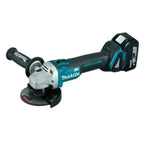 MAKITA ESMERIL ANGULAR 4 1/2" 18V DGA454RFE + 2 BATERIAS + CARGADOR