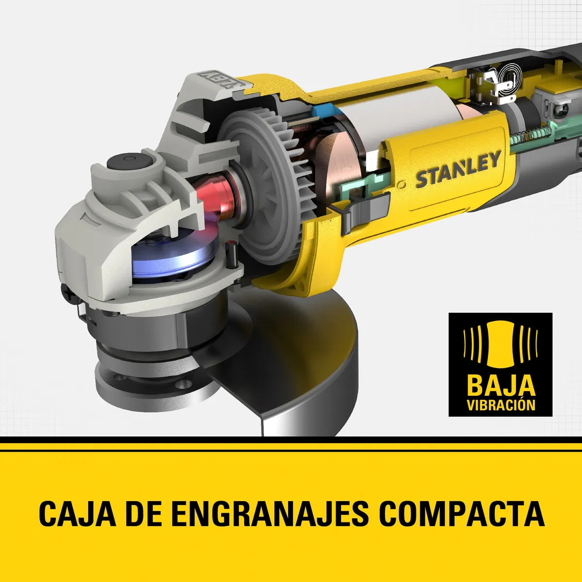 Stanley Esmeril Angular 4-1/2" 750w SG7115