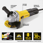 Stanley Esmeril Angular 4-1/2" 750w SG7115
