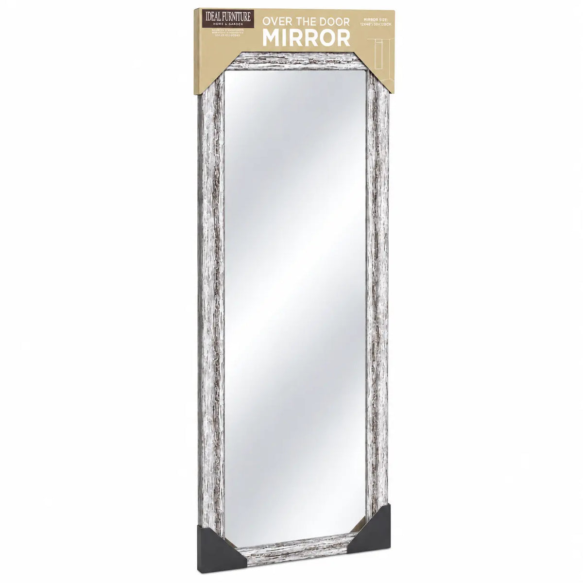 Espejo para Puerta Ideal Furniture 30 x 120 cm Gris