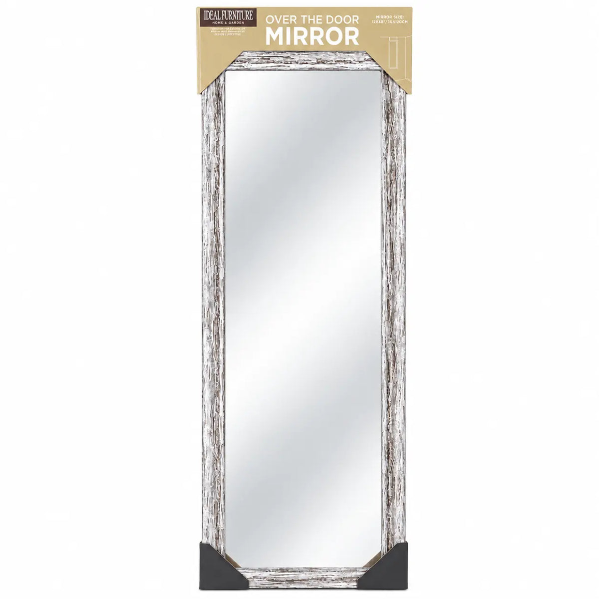 Espejo para Puerta Ideal Furniture 30 x 120 cm Gris