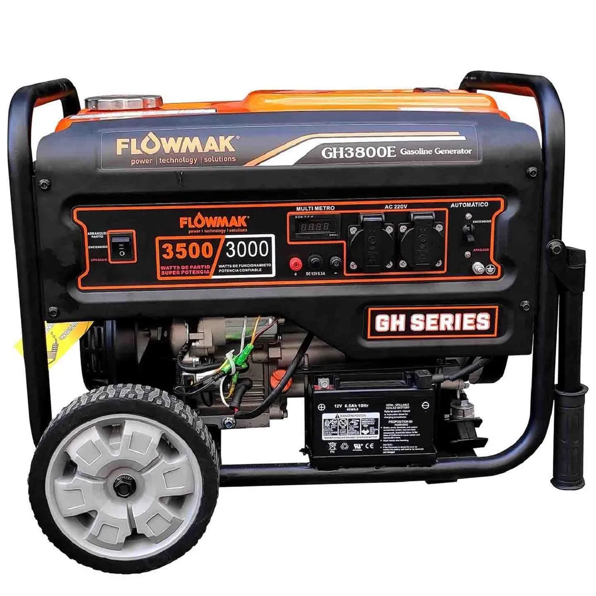 Generador a Gasolina Flowmak GH3800E 3,0 kW 220V Partida Eléctrica