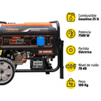 Generador a Gasolina Flowmak GH9000E 7000W 220V
