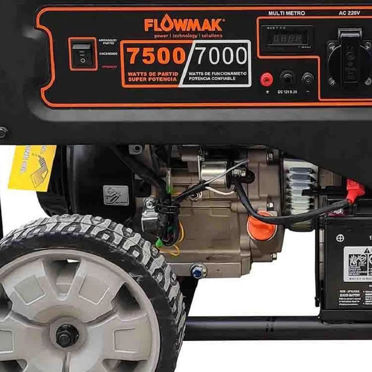 Generador a Gasolina Flowmak GH9000E 7000W 220V