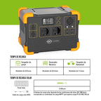 Estación de Energía Portátil Flowmak Pro1200 1200W 1024Wh