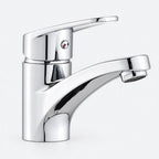 Combo Mueble de Baño Duschy Blanco 50 cm con Grifería y Desagüe
