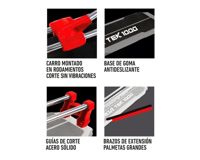 Hela cortador Cerámica y Porcelanato 12mm Tek1000