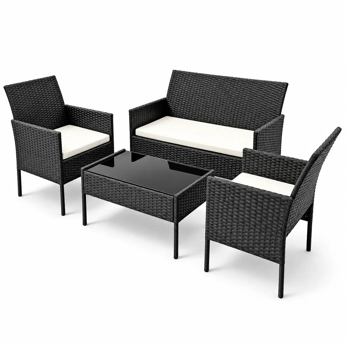 Set de Terraza Hoku Ralún 4 Piezas Terracota