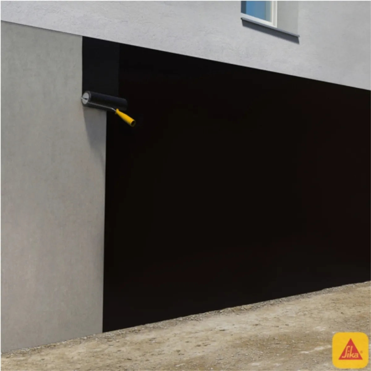 Sika Igol Denso Pintura Impermeabilizante Asfáltico Tineta 16 lts