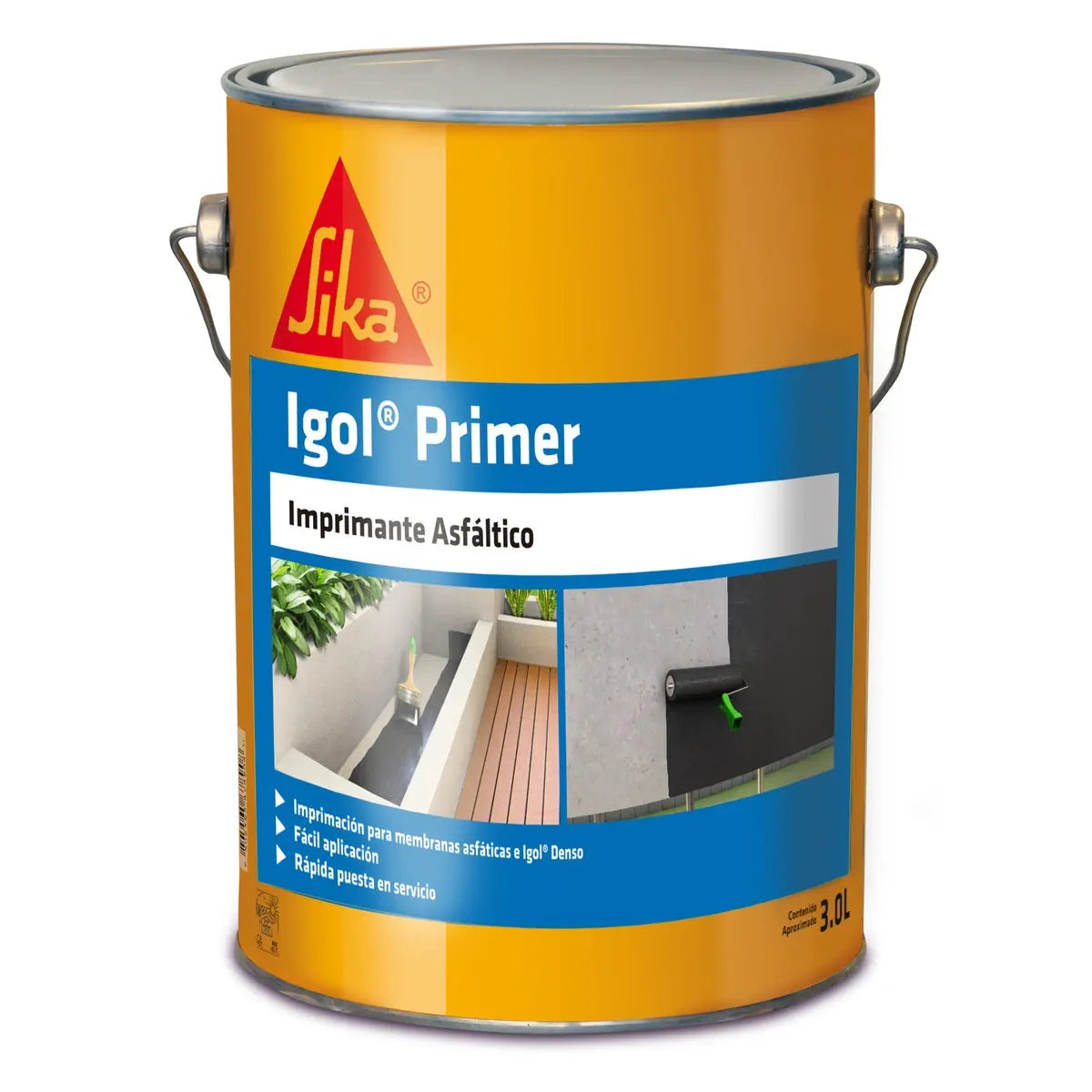 Sika Igol Primer Imprimante Asfáltico 3 kg