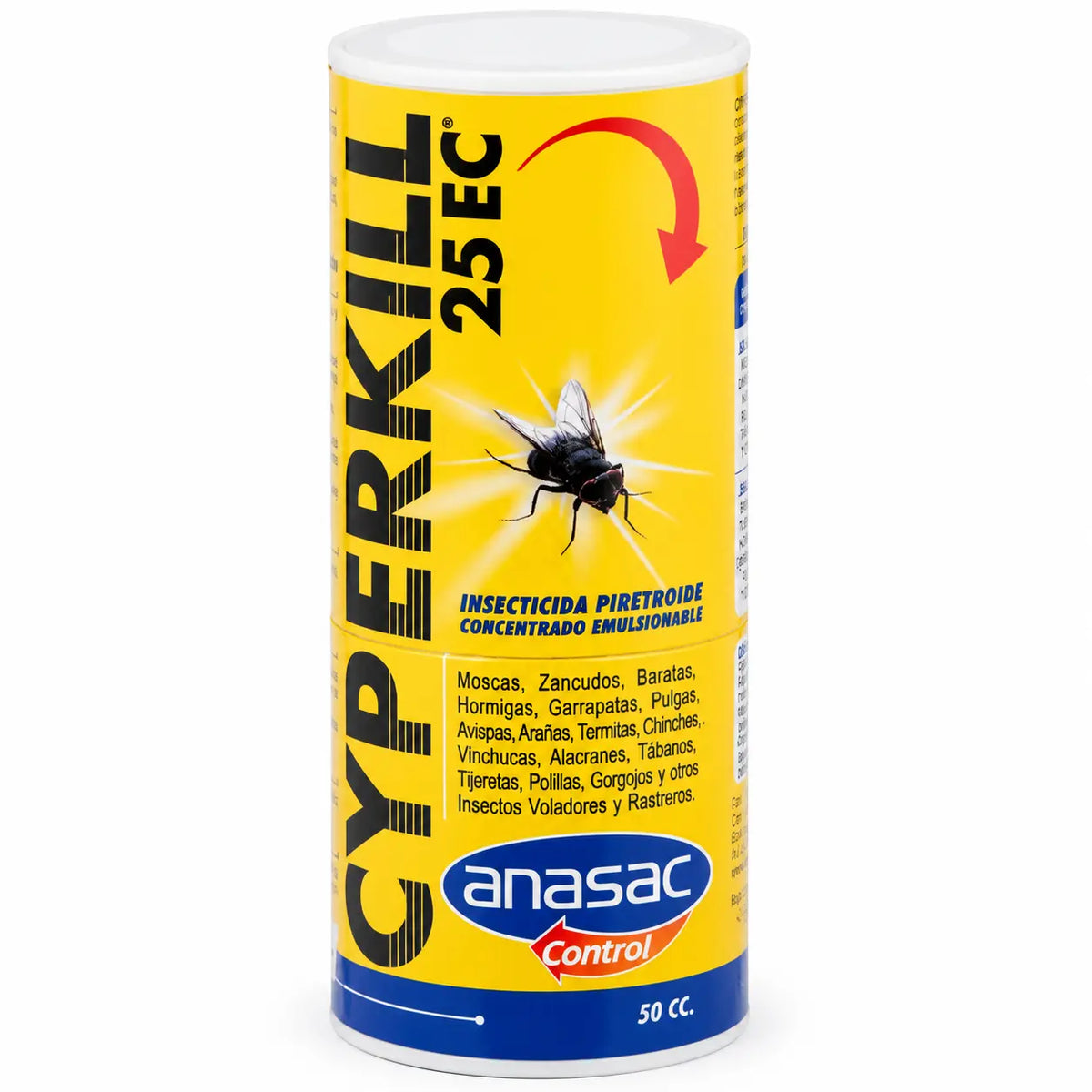 Insecticida Anasac Cyperkill 25 EC 50 cc