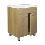 Mueble Vanitorio Duschy Abisko Nogal QuickFold 60,5 cm