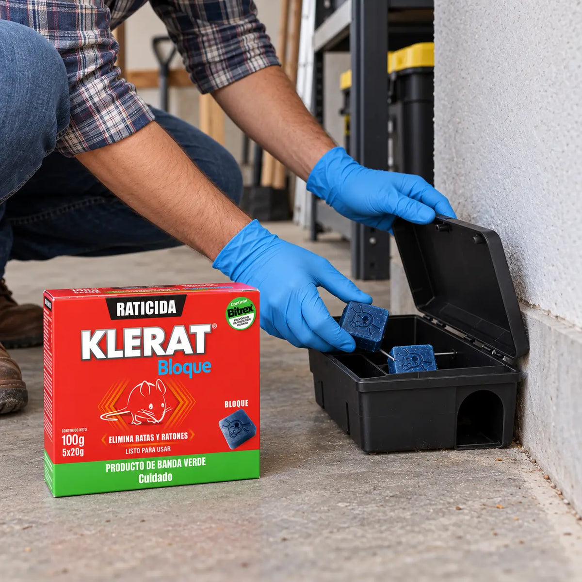 Raticida Klerat Bloque 100 g