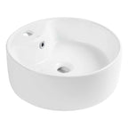 Lavamanos Sobreponer Klipen Beta Blanco con Rebalse 40 cm