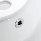 Lavamanos Sobreponer Klipen Beta Blanco con Rebalse 40 cm