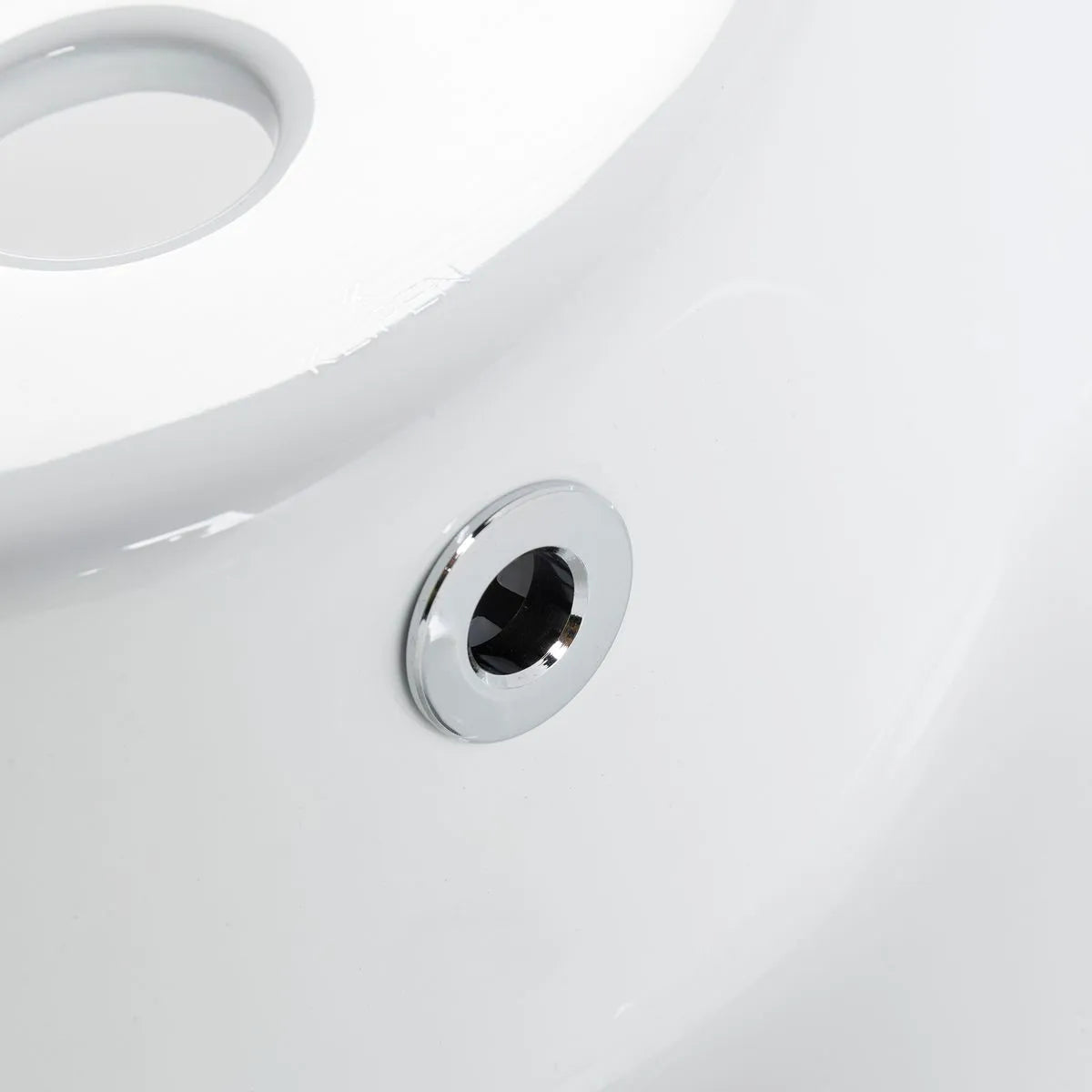 Lavamanos Sobreponer Klipen Beta Blanco con Rebalse 40 cm