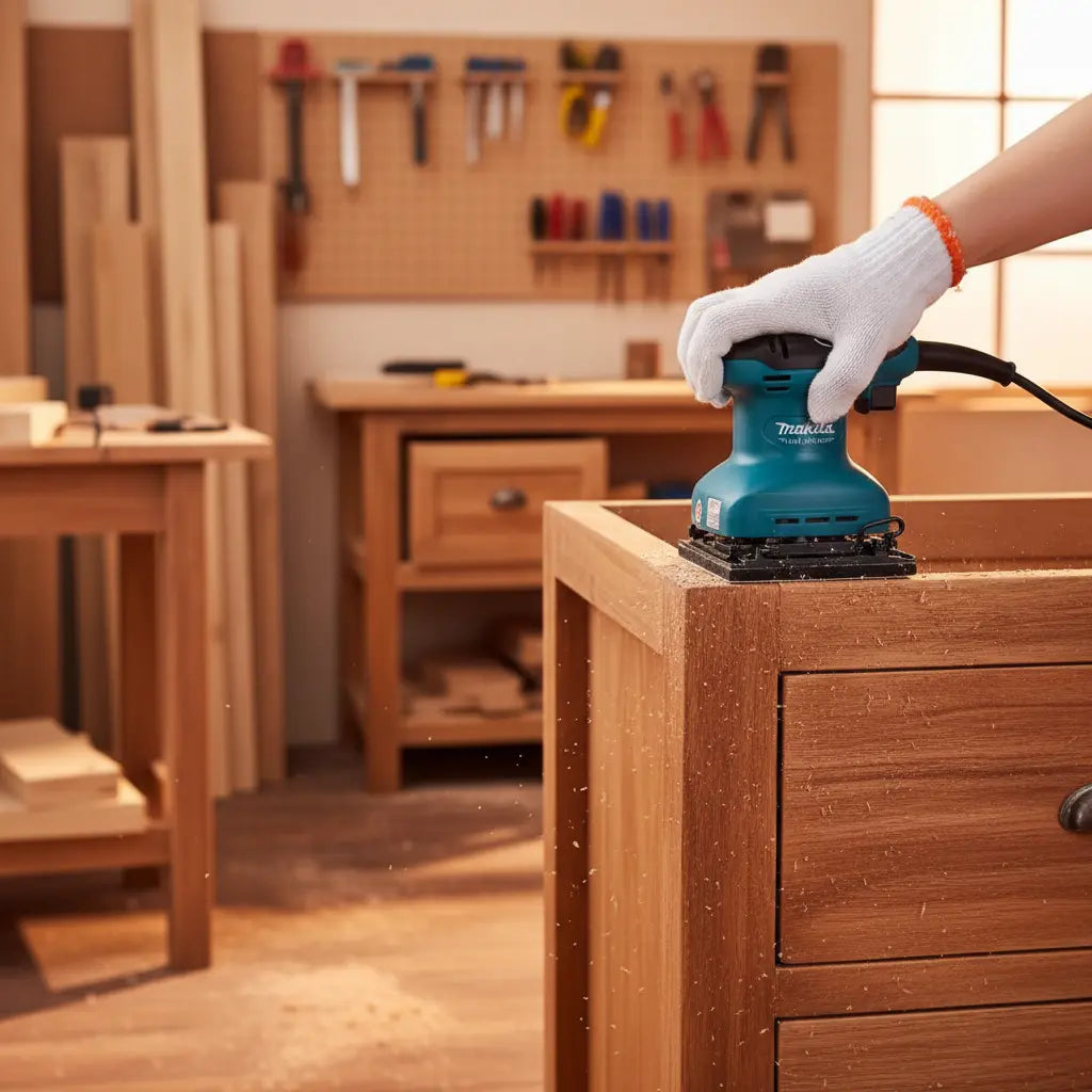 MAKITA LIJADORA ORBITAL 112x120mm 180W M9200G