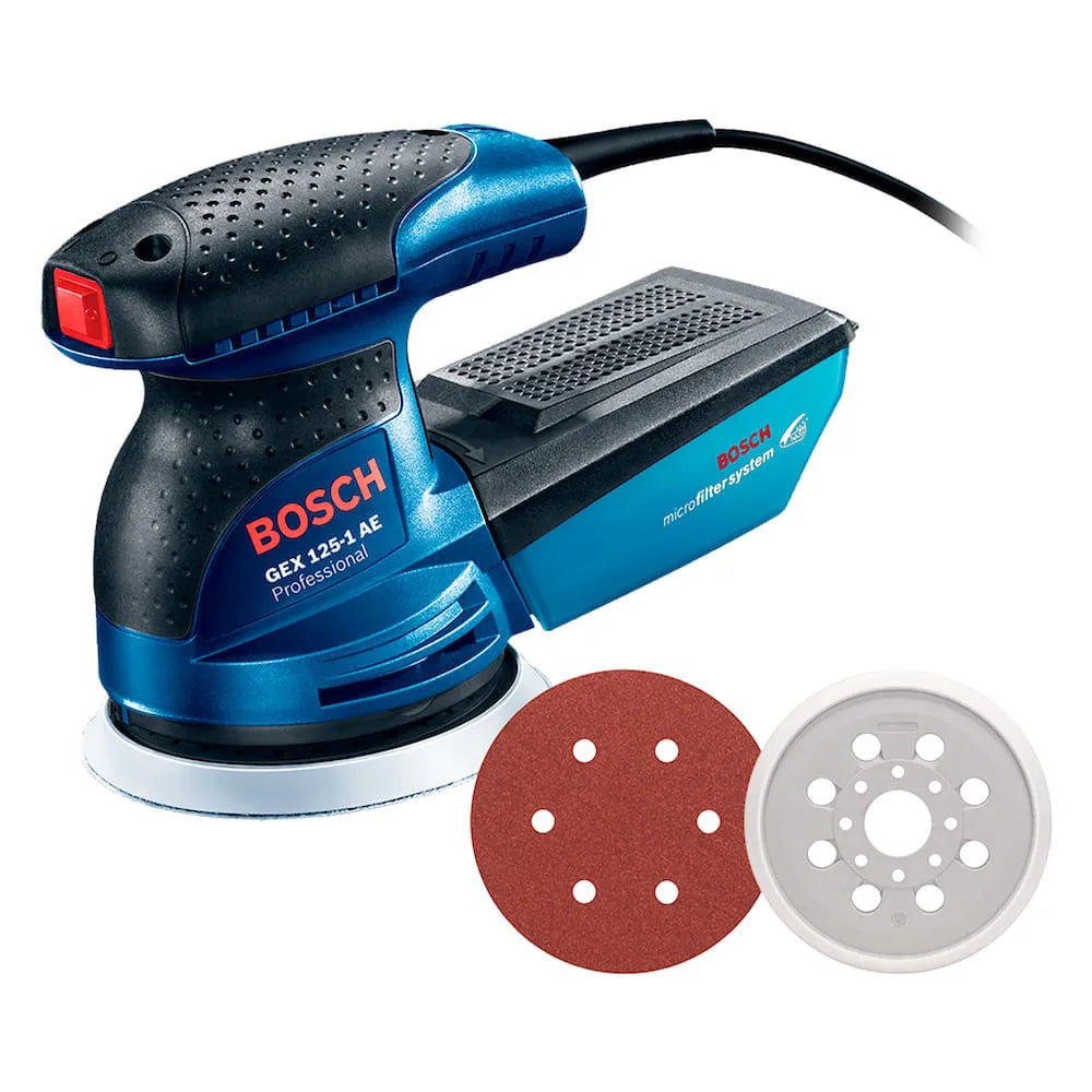 Bosch Lijadora Roto Orbital 250w Gex 125-1 AE