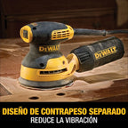 Dewalt Lijadora De Palma Eléctrica Roto Orbital 275W DWE6421