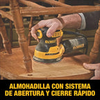 Dewalt Lijadora De Palma Eléctrica Roto Orbital 275W DWE6421