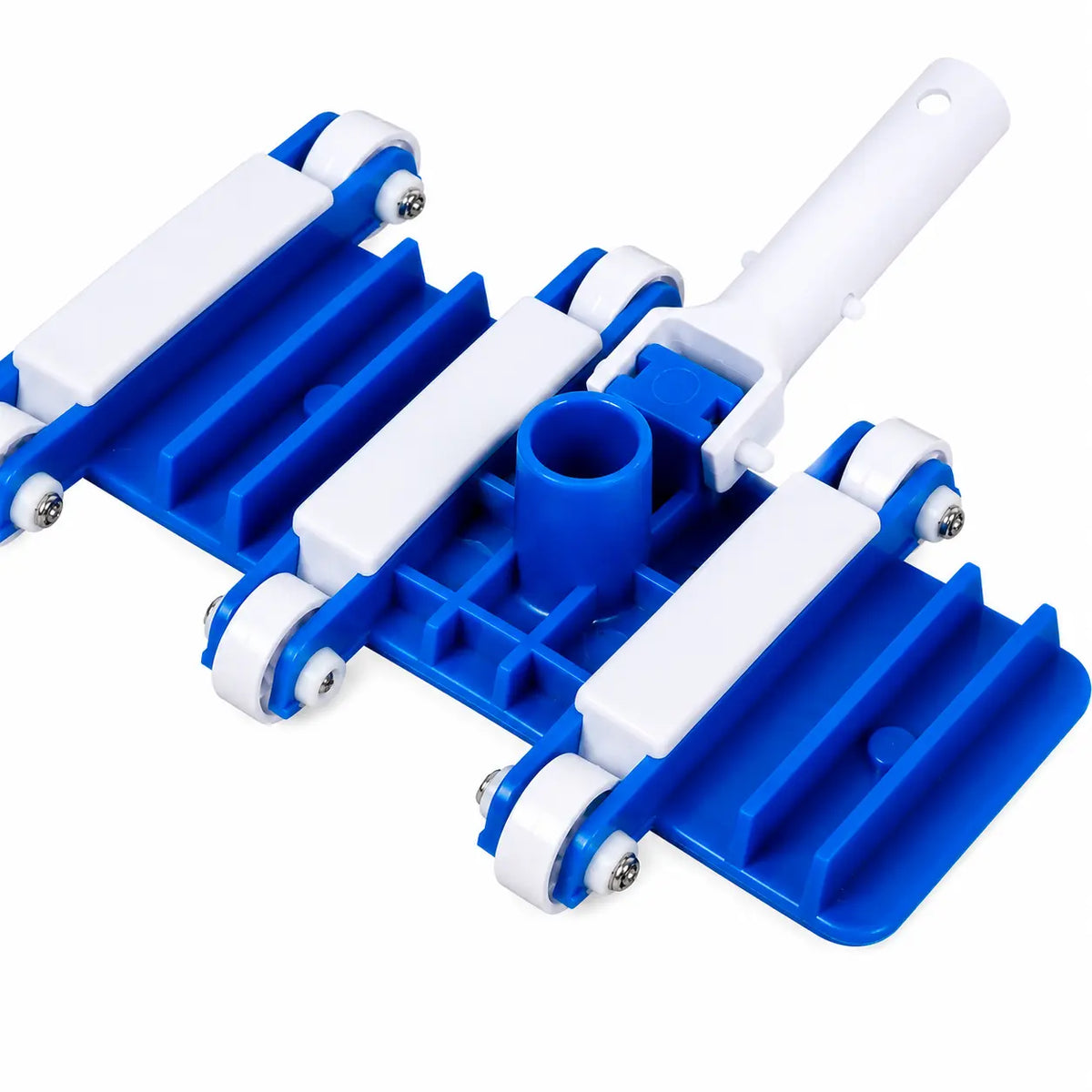 Limpiafondo Flowmak con 8 Ruedas y Ejes de Acero Inoxidable para Piscina