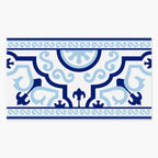 Listel Cerámico Fez Piscina 14,5 x 26 cm Set 5 Unidades