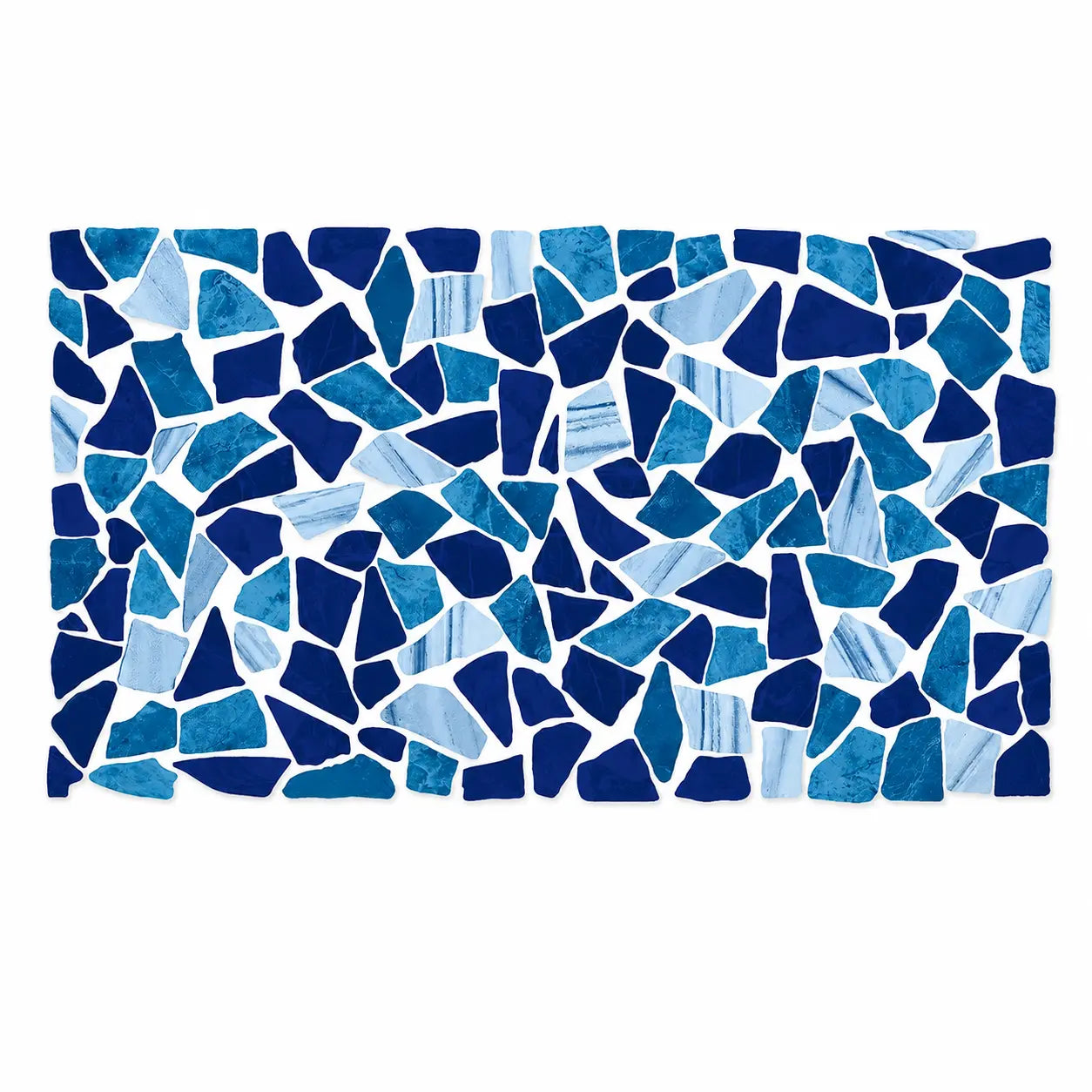 Listel Cerámico Mosaik para Piscina 14,5 x 26 cm Set 5 Unidades