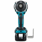Llave de Impacto Makita DTW1002RTJX1 1/2" 18V con 2 Baterías 5,0 Ah y Cargador