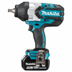 Llave de Impacto Makita DTW1002RTJX1 1/2" 18V con 2 Baterías 5,0 Ah y Cargador