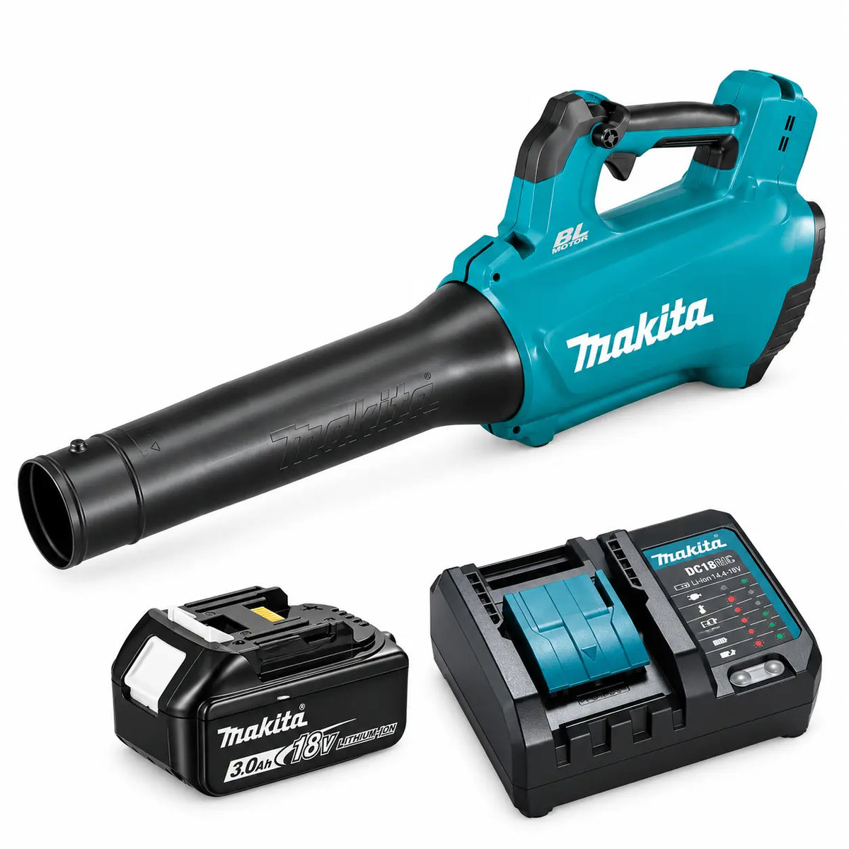 Soplador Makita DUB184F001 18V LXT Brushless con Batería y Cargador