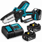 Sierra de Poda Makita DUC101SF-1 18V 4" con 2 Baterías 3,0 Ah y Cargador