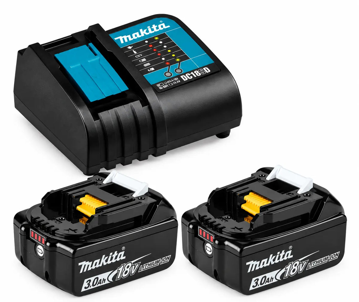 Tijera de Poda Inalámbrica Makita DUP181SF-1 18V 30 mm Kit 2 Baterías