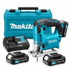Sierra Caladora Inalámbrica Makita JV101DWAE 12V CXT Kit 2 Baterías 2,0 Ah