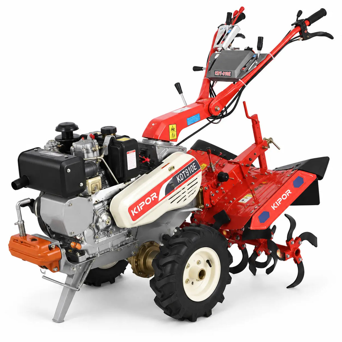 Motocultivador Diésel Kipor KDT910E 10 HP Partida Eléctrica