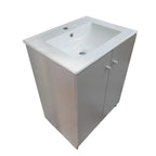 Mueble de Baño con Lavamanos Klipen Dante Gris 60 cm