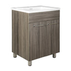 Mueble Vanitorio Duschy Abisko Olmo QuickFold 60,5 cm